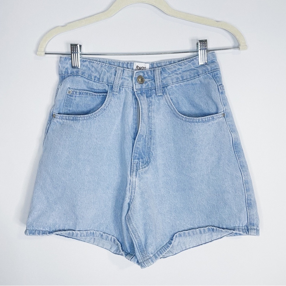 Princess Polly - Light Wash Denim Shorts